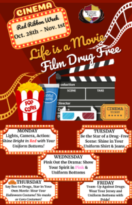 Red Ribbon Week – Life is a Movie